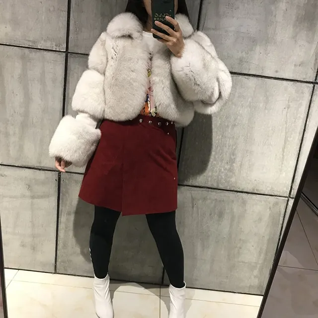 100% Genuine Fur Coat Nubia 