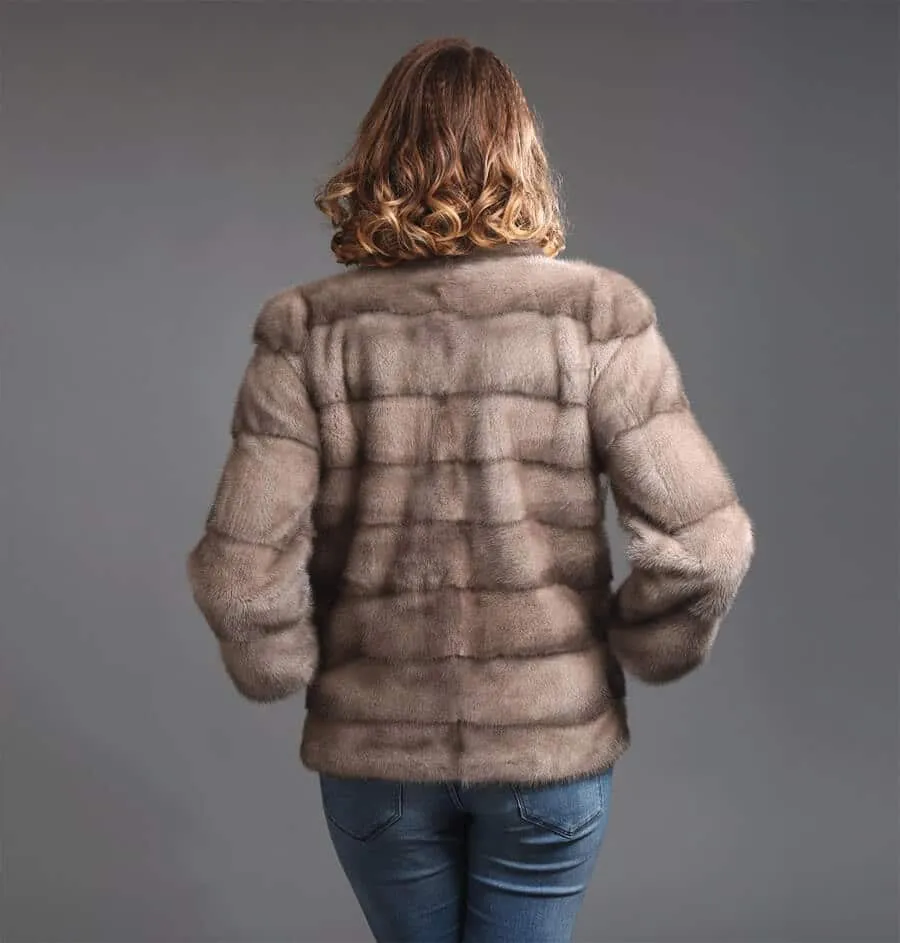 100% Real Fur Coat "Regina "