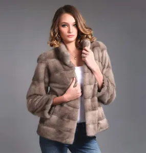 100% Real Fur Coat "Regina "