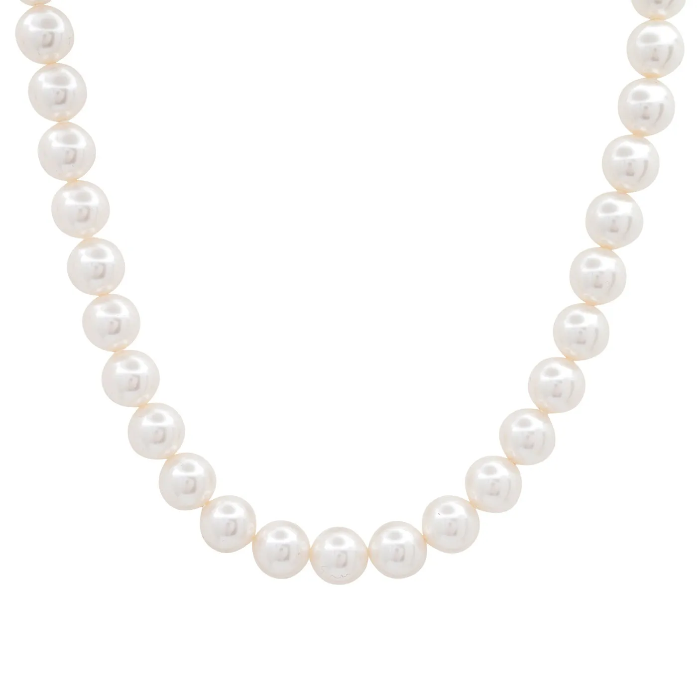 8MM Pearl Necklace 15.5 Inches