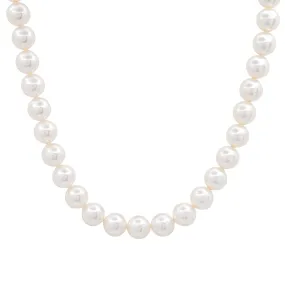 8MM Pearl Necklace 15.5 Inches