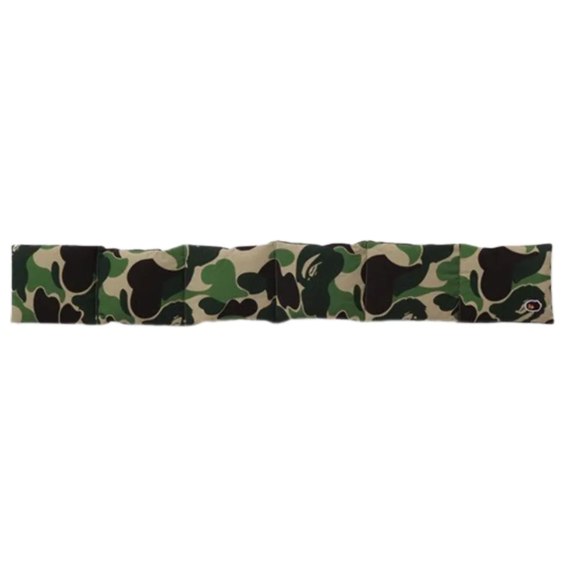 A Bathing Ape Green ABC Camo Fleece Scarf