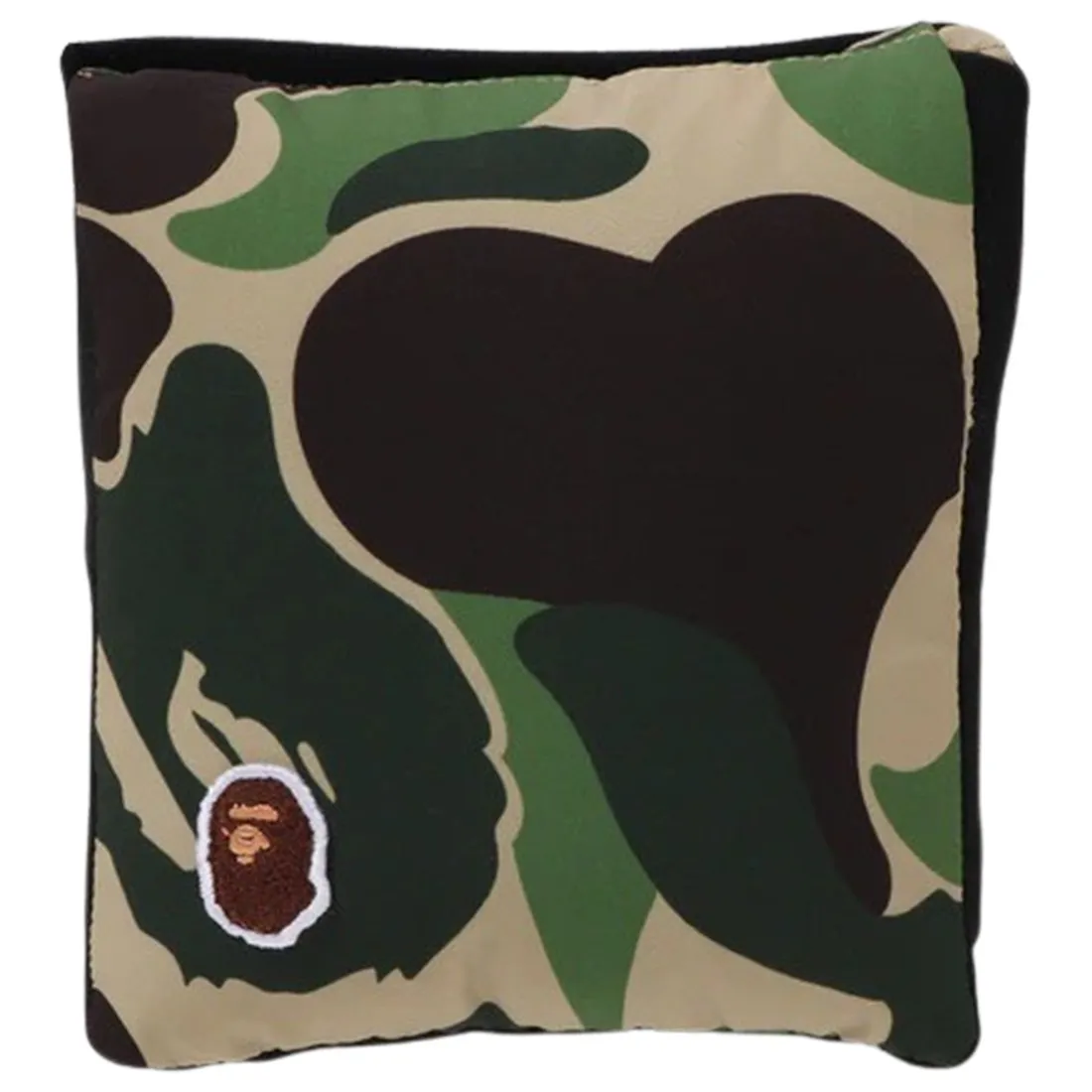 A Bathing Ape Green ABC Camo Fleece Scarf