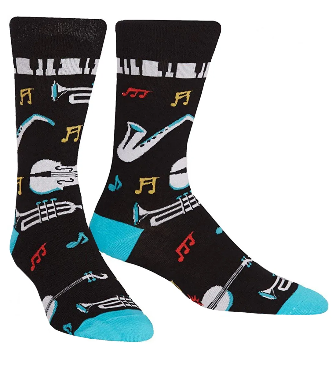 All That Jazz Men's Crew Socks by SOCK it to me