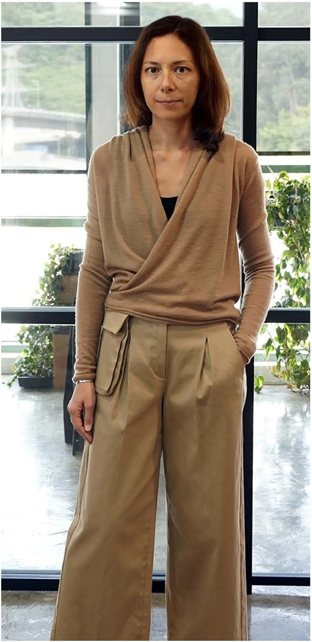 Bailey Cashmere Sweater in Camel by Ruri