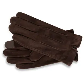 Barneys Originals Men's Brown Suede Gloves