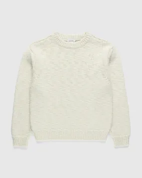 Beige Chunky Sweater by Lemaire at Highsnobiety Shop