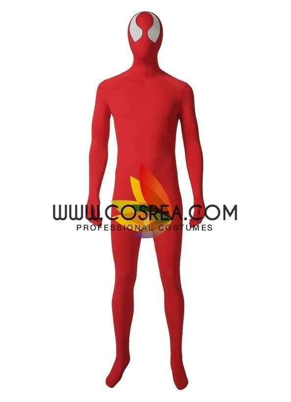 Ben Reilly Scarlet Spider Cosplay Costume