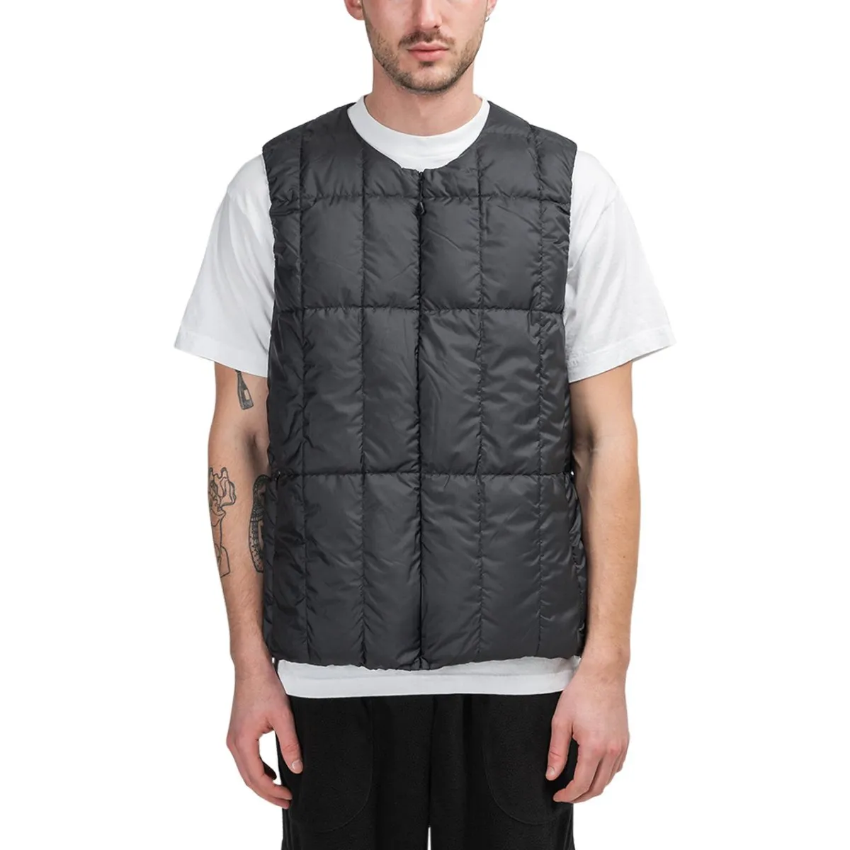 Black Down Vest by Snow Peak