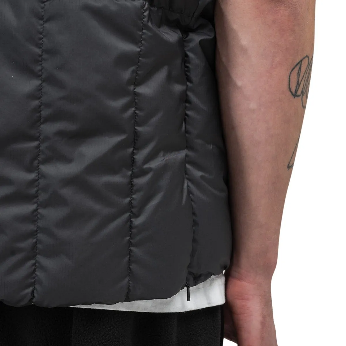 Black Down Vest by Snow Peak