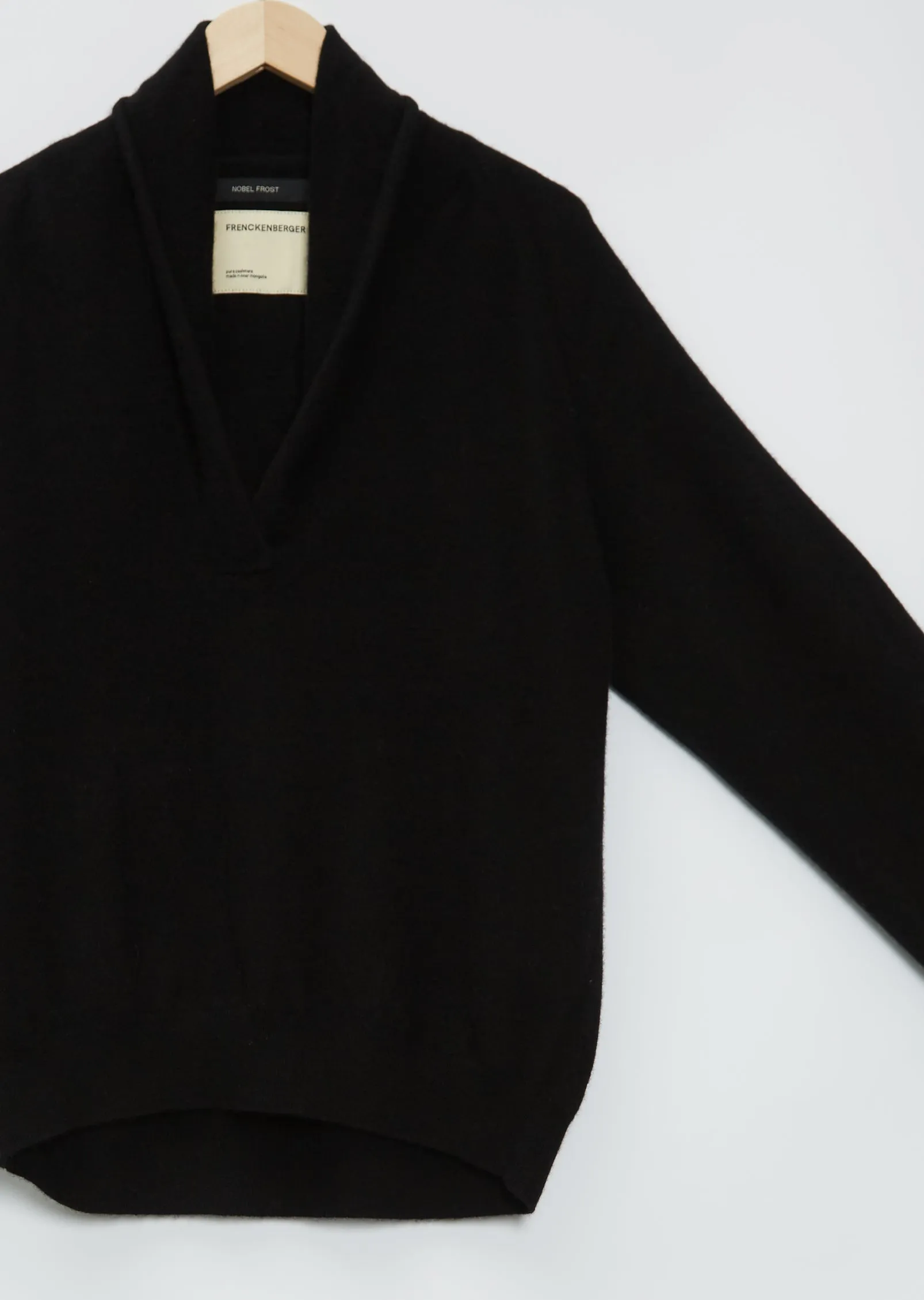 Black Hamza Cashmere Sweater