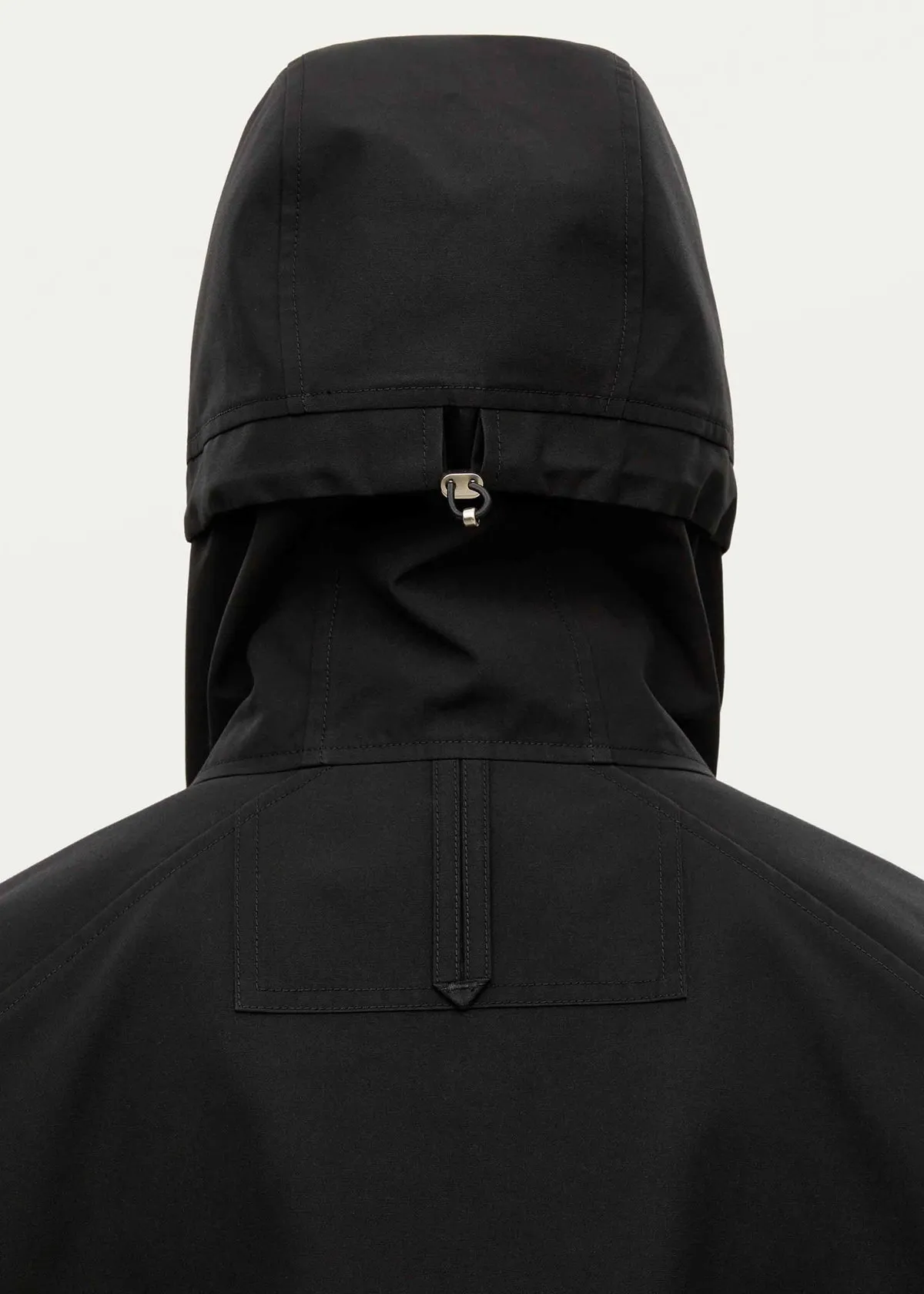 Black Hooded Parka