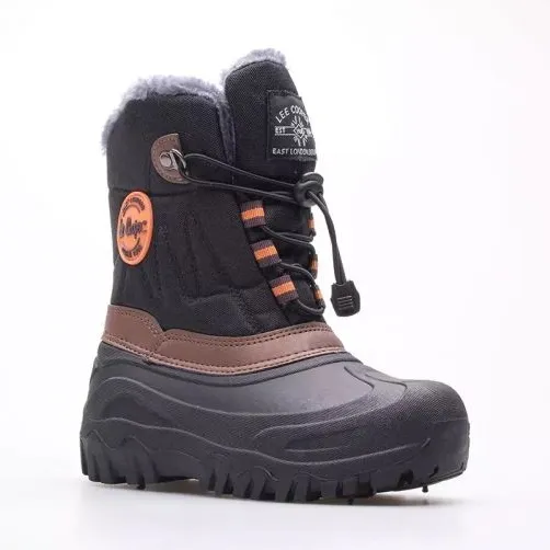 Black Lee Cooper Snow Boots