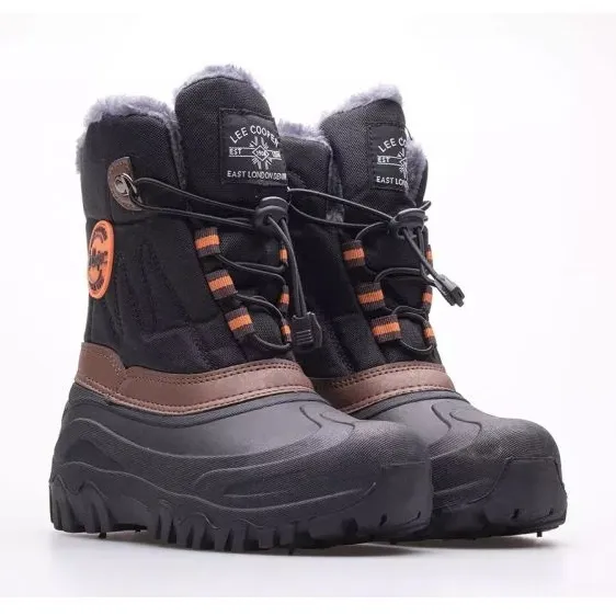 Black Lee Cooper Snow Boots