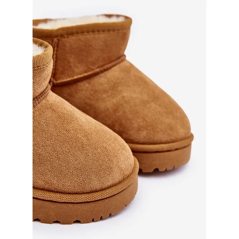 Brown Camel Leonora Kids Snow Boots