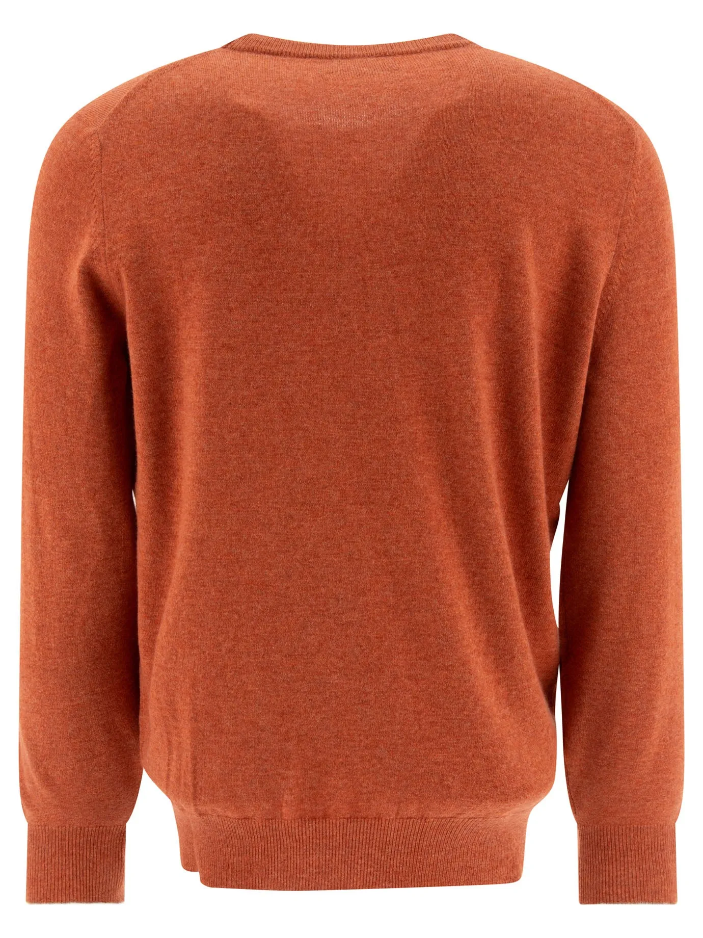 Brunello Cucinelli Luxury Cashmere Sweater in Orange