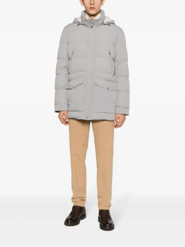 Brunello Cucinelli Padded Hooded Parka - Luxury and Style Available