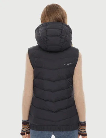 Bundle Deal Men's Heated Down Vest 7.4V With Detachable Hood & Women - Shop Now