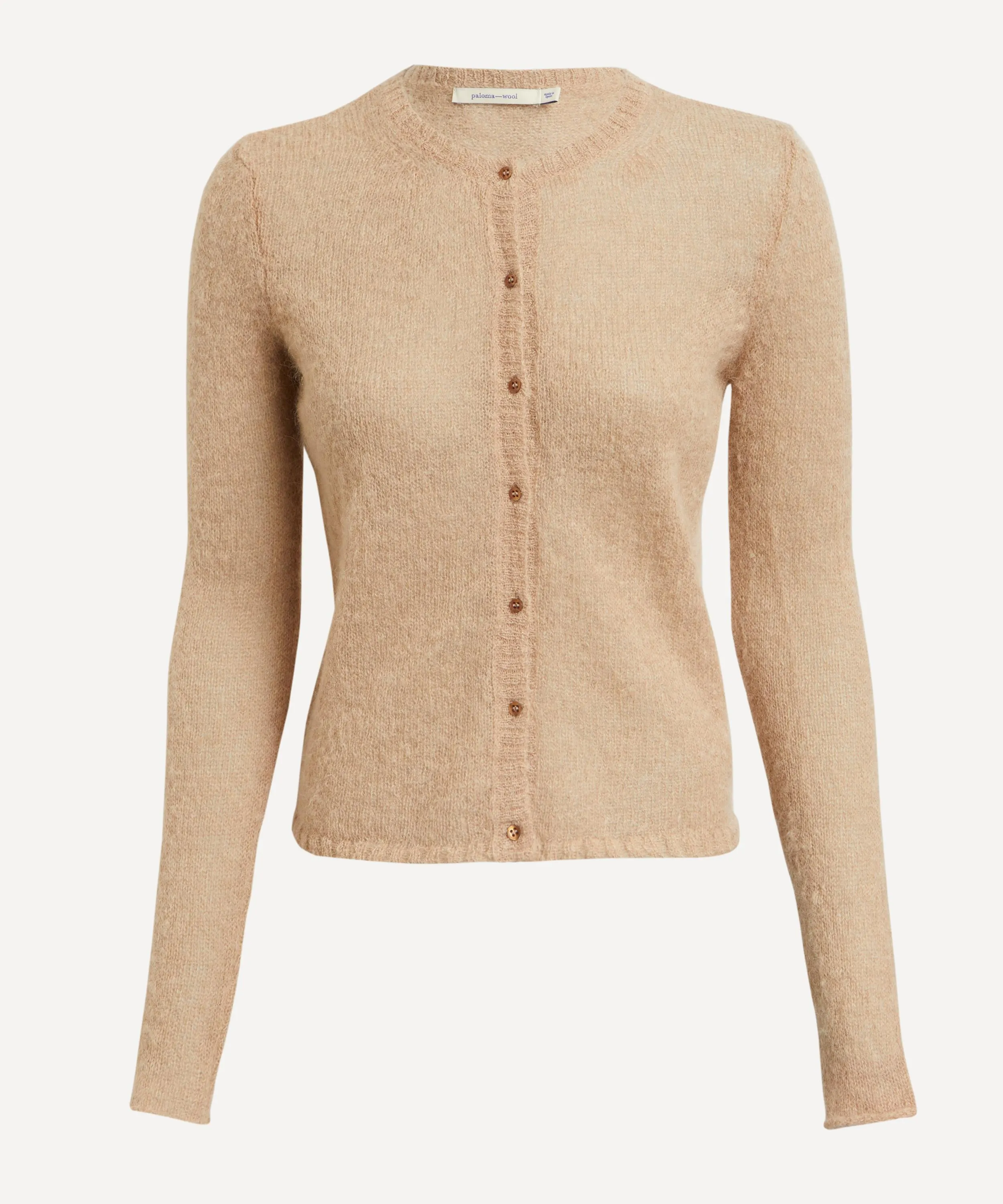 Avec Plasir Knit Button Alone Cardigan