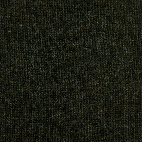 CC41 Dark Green Wool Socks