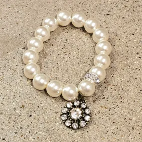 Pearl Bling Chunky Bracelet by KIG