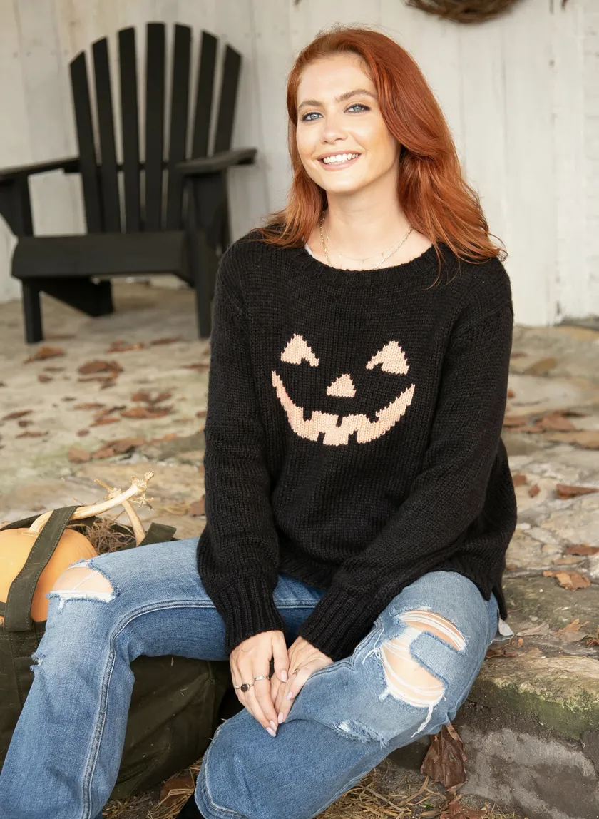 Chunky Sweater - Jack-O-Lantern Crew