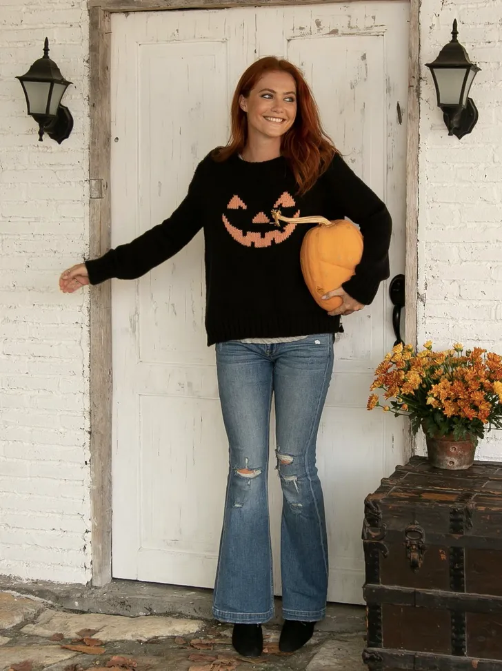 Chunky Sweater - Jack-O-Lantern Crew