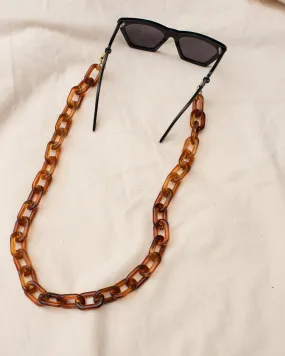 Chunky Tortoise Eyewear Chain