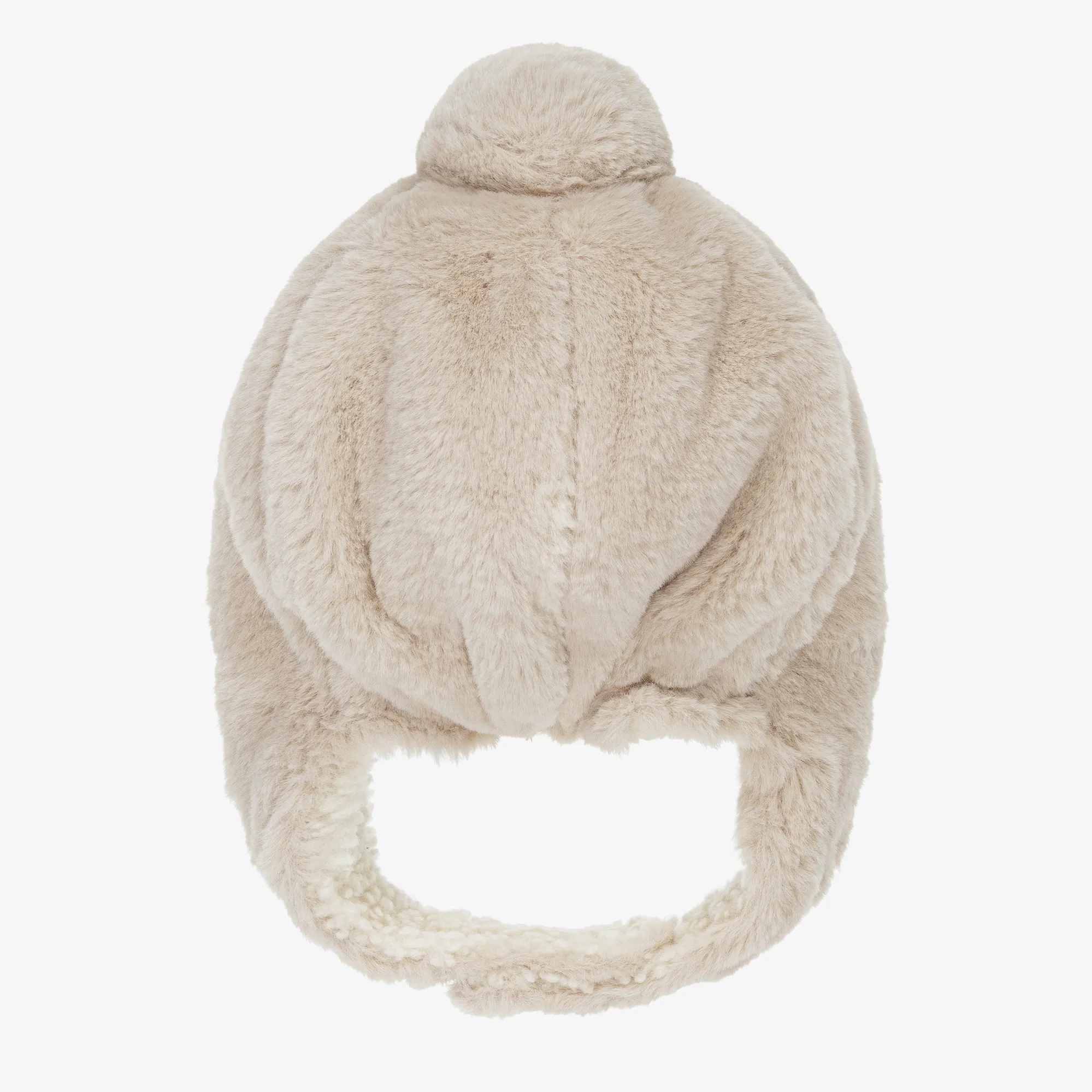 Classic Beige Faux Fur Hat