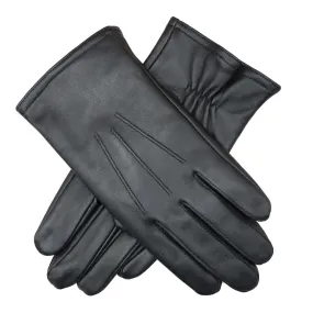 Black Leather Gloves