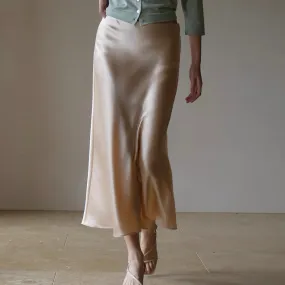 Maxi Satin Skirt