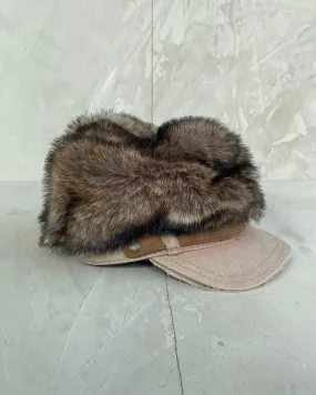 DIESEL 2000s Faux Fur Hat