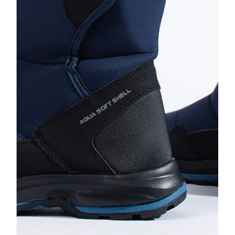 Blue Velcro DK Womens Snow Boots