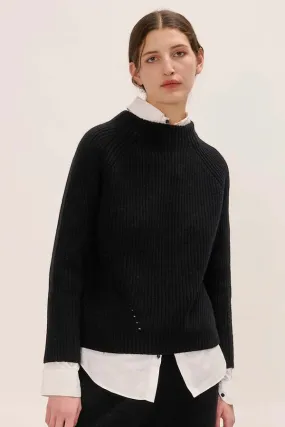 Black Wool Sweater