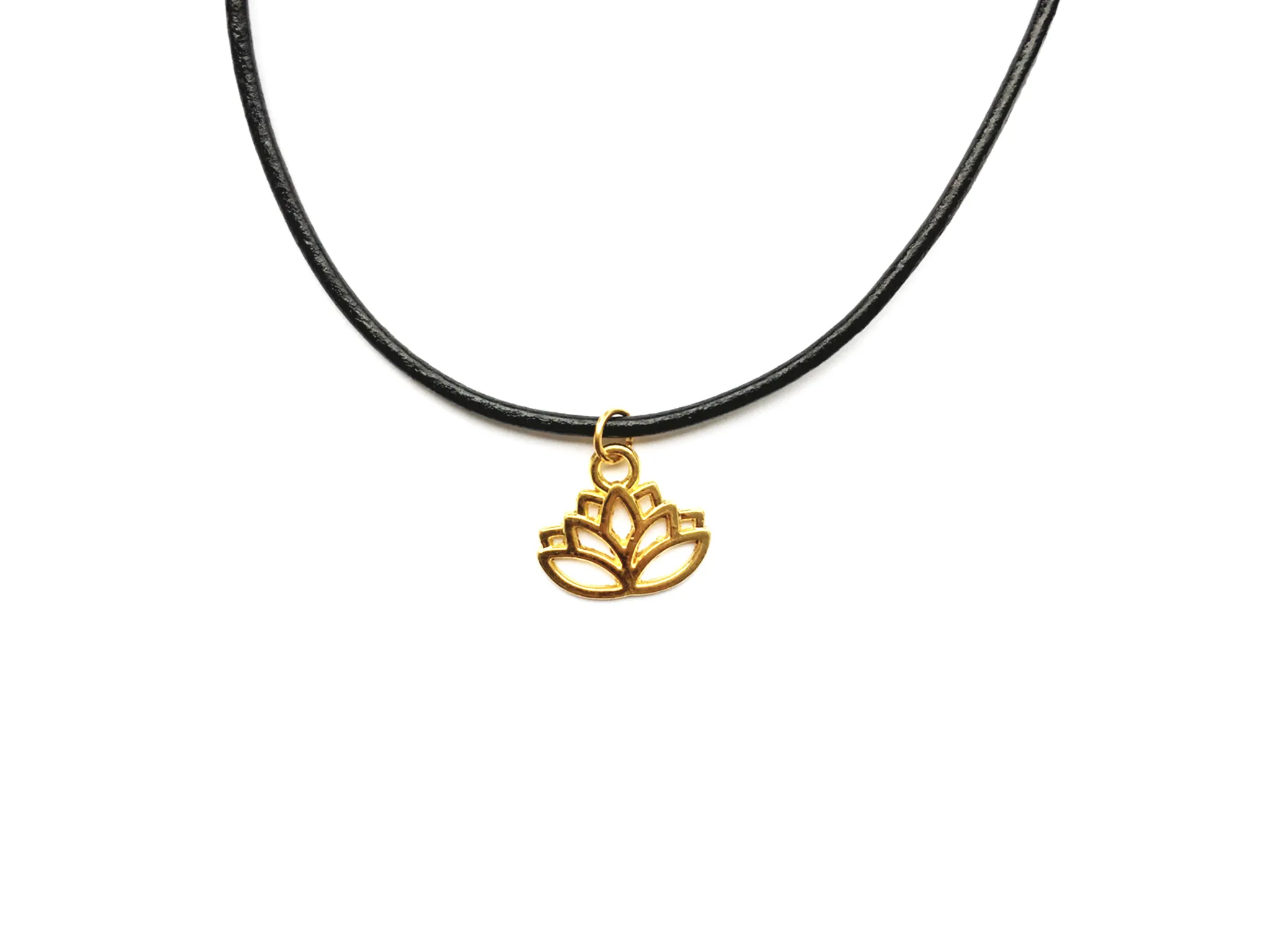 Golden Lotus Choker