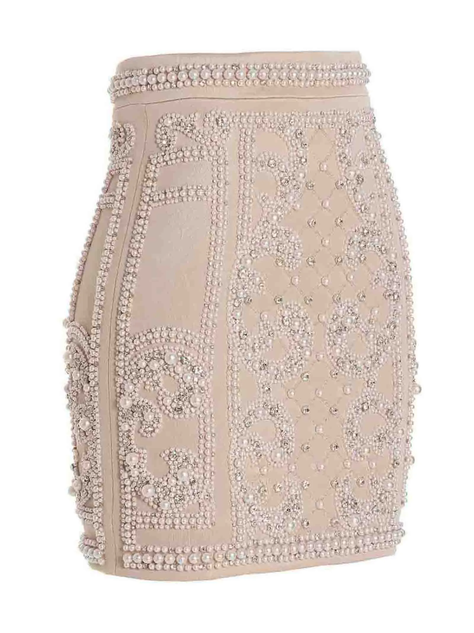 Balmain Embellished Mini Skirt