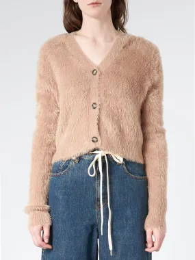 Fluffy Knit Cardigan