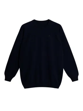 Gary Cashmere Sweater in JL Navy