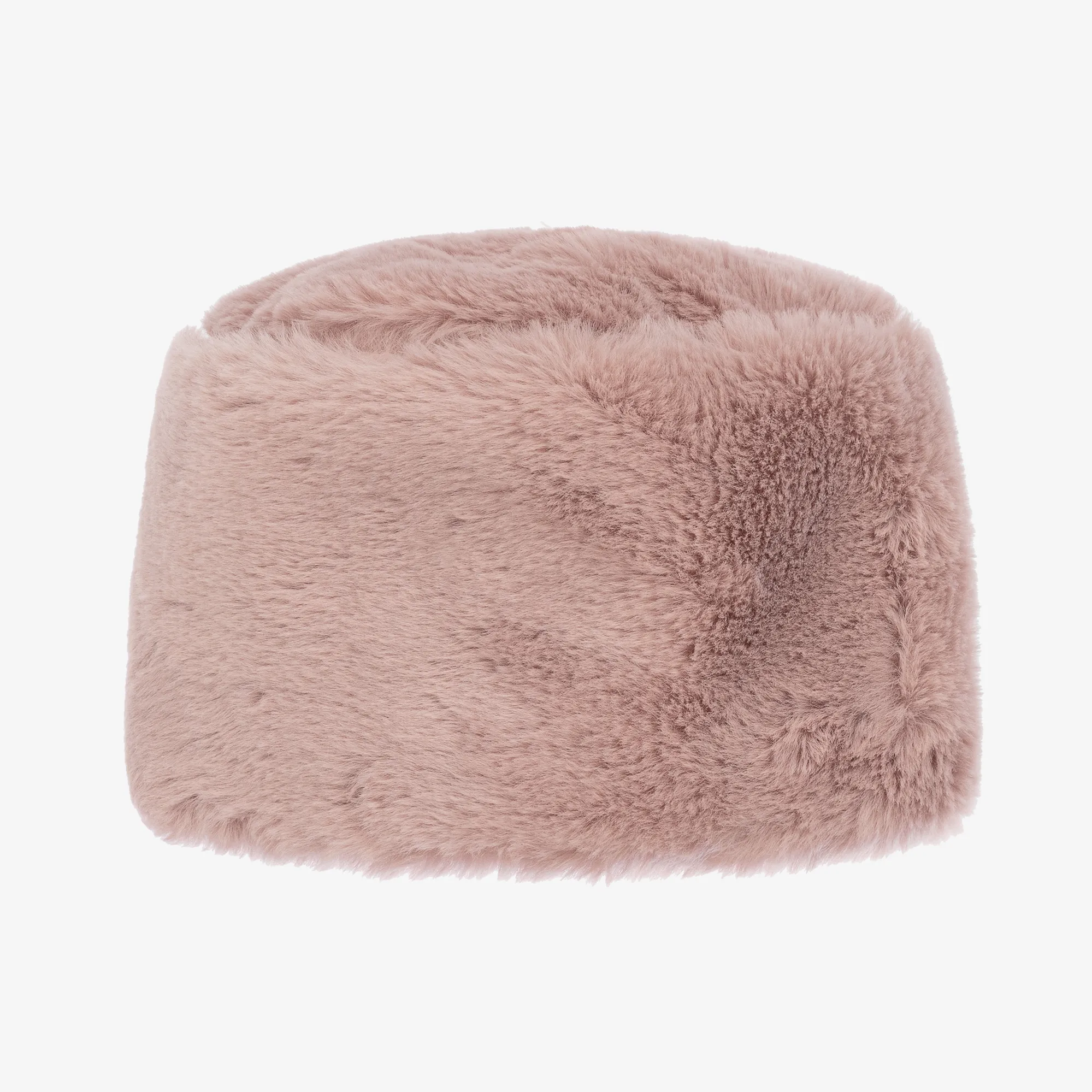 Pink Faux Fur Hat