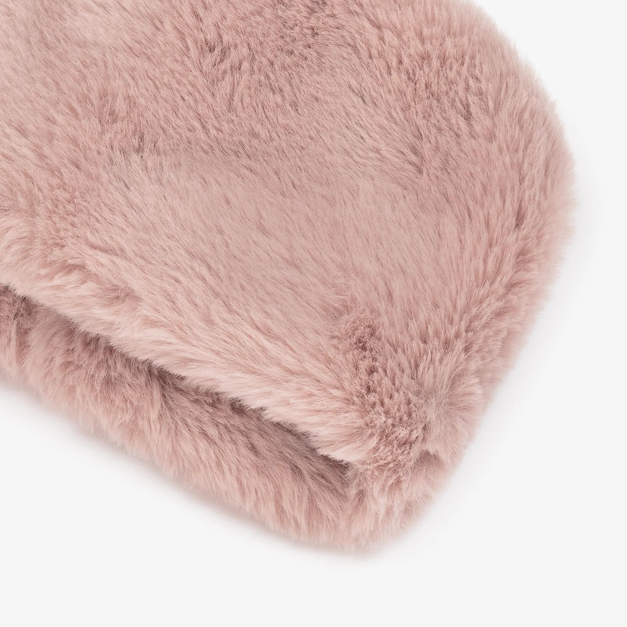 Pink Faux Fur Hat