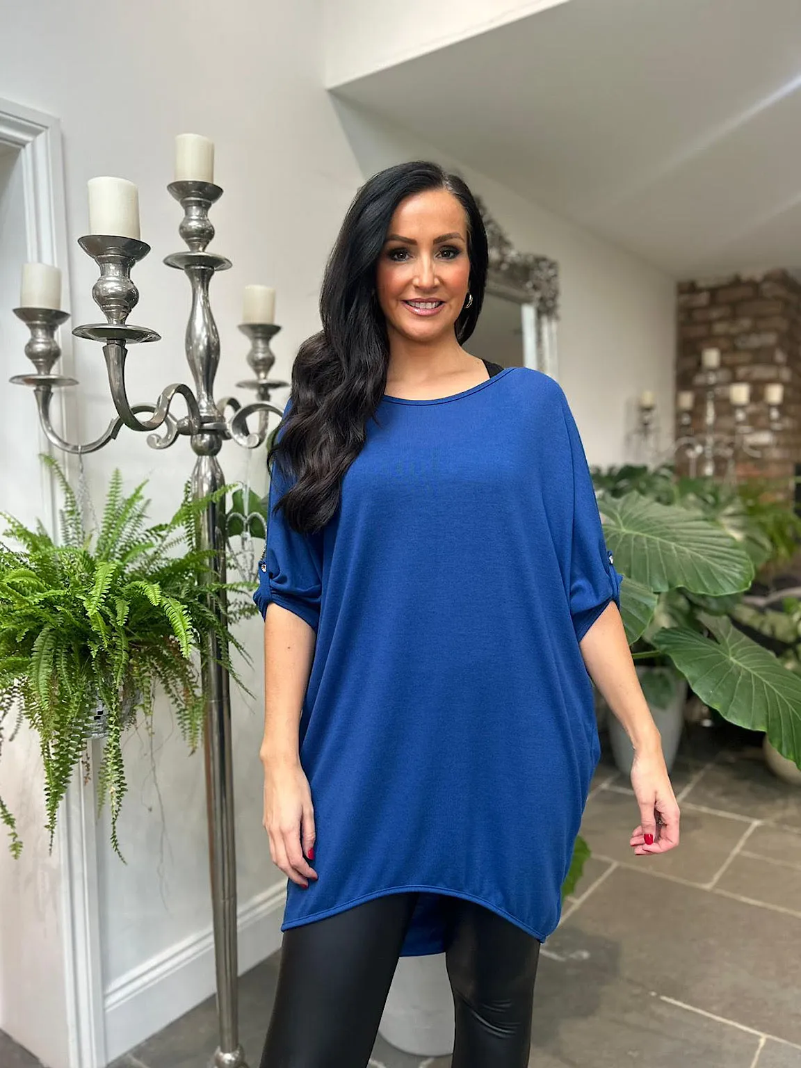 Blue Layered Tunic Gabby