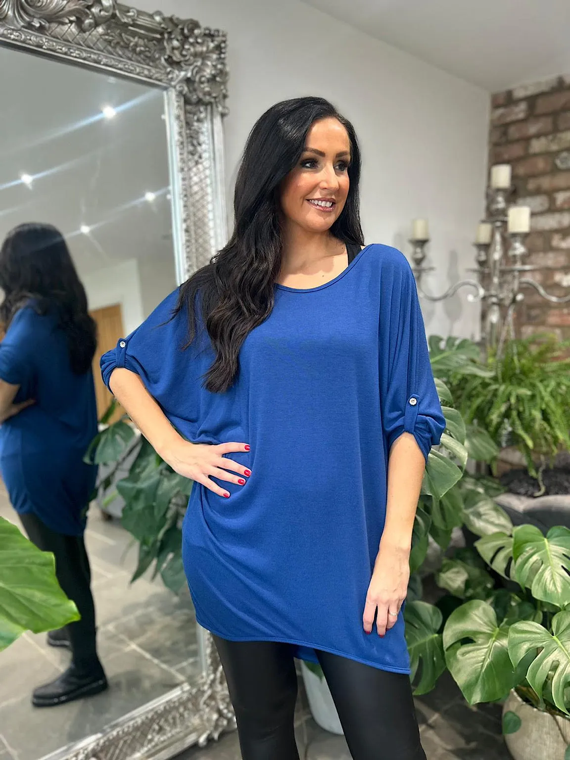 Blue Layered Tunic Gabby