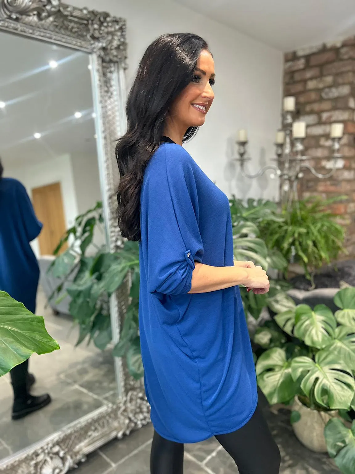 Blue Layered Tunic Gabby