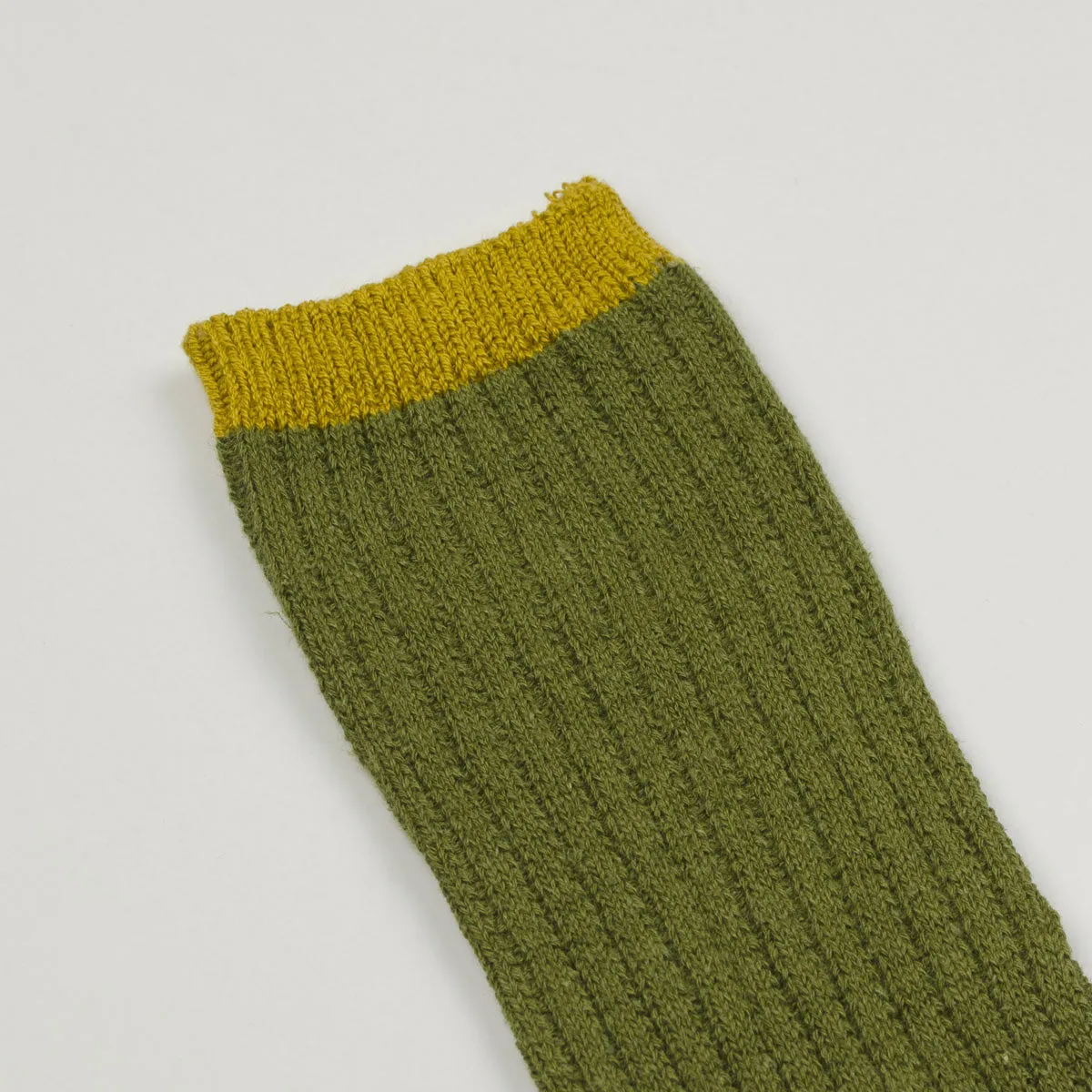 Bjarki Cotton Hemp Socks Ivy Green