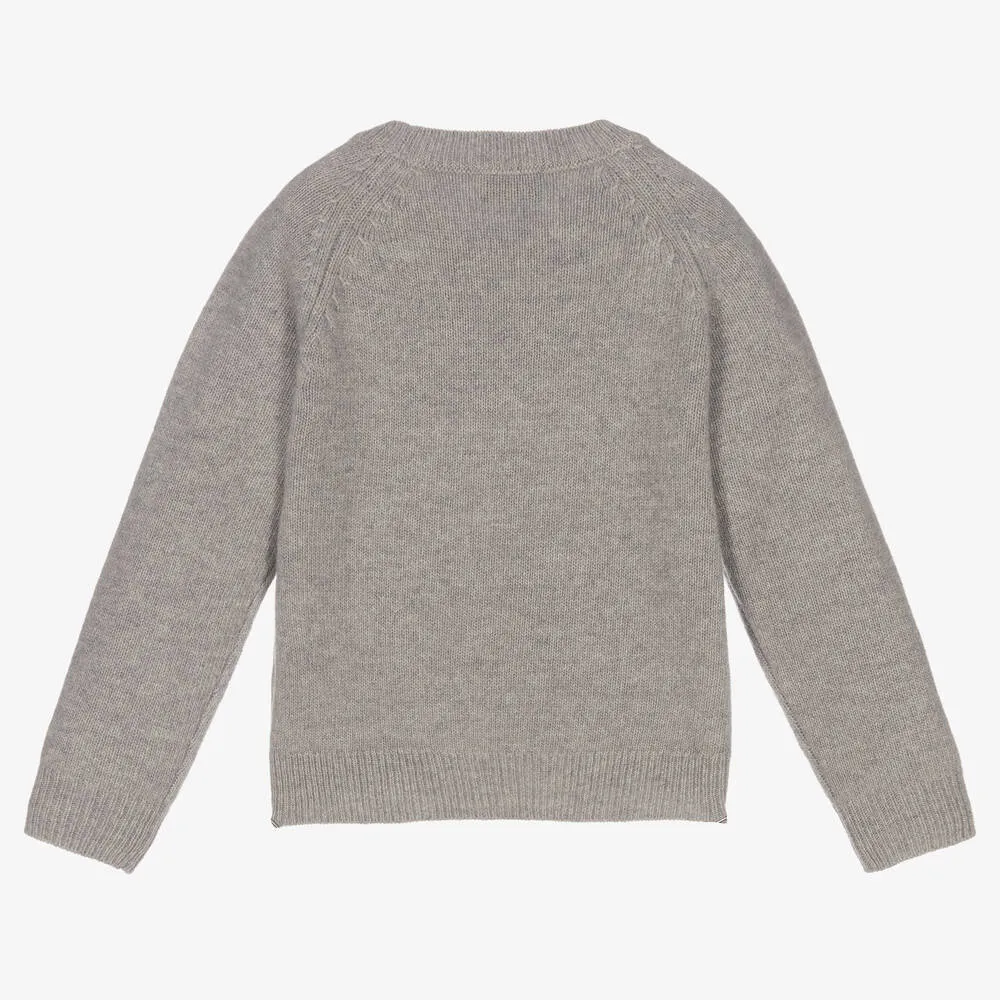 Grey Girls Sweater