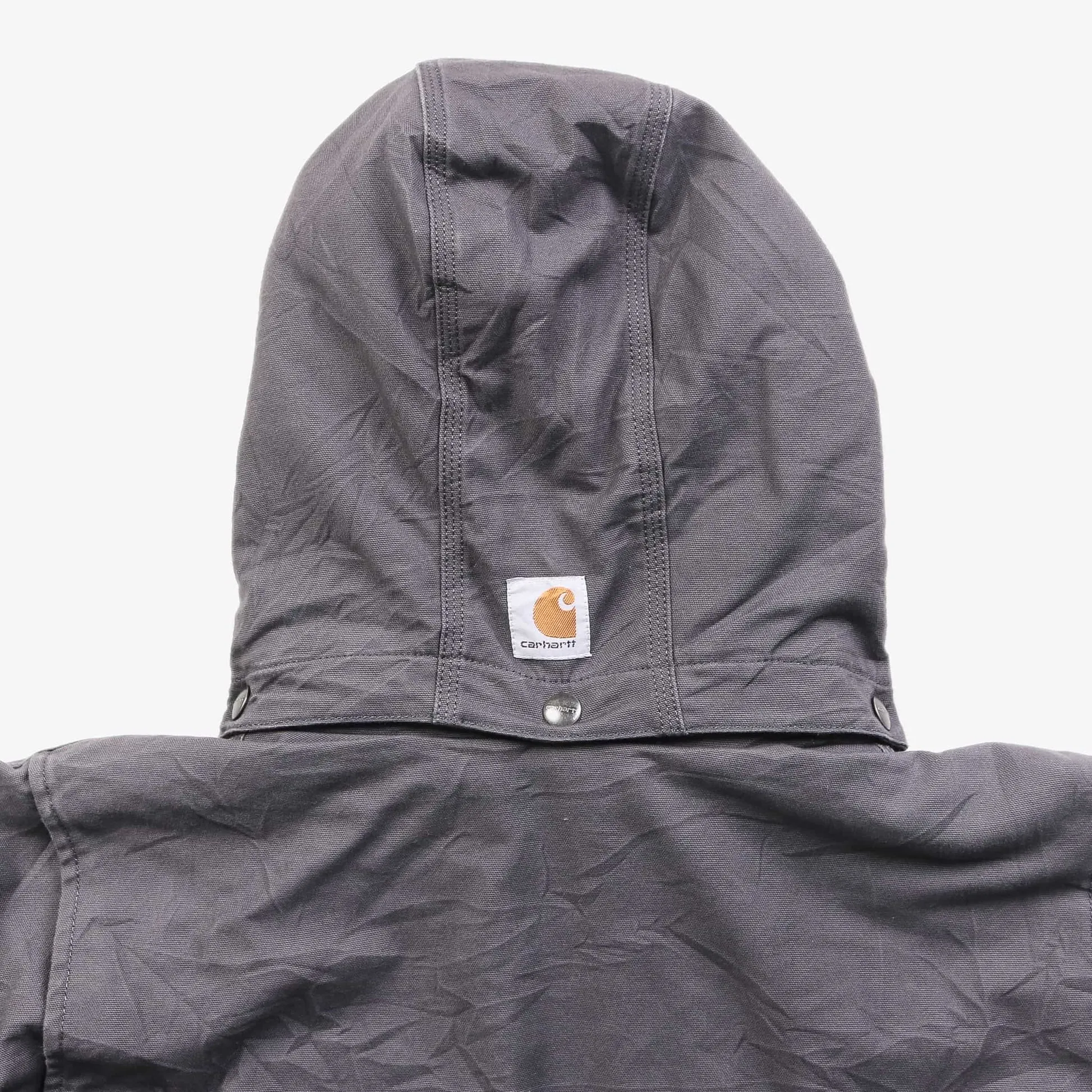 Grey Hooded Parka