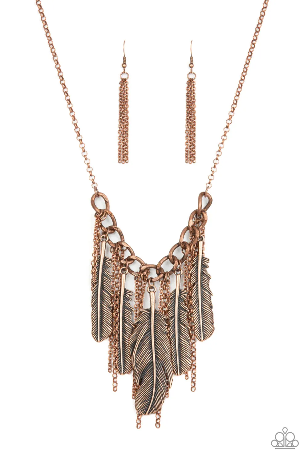 Paparazzi Necklace NEST Friends Forever Copper