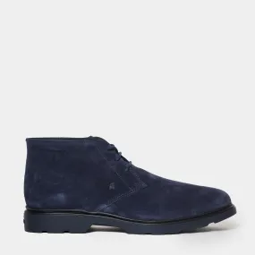 Blue Koala Style Chukka Boot in Soft Suede