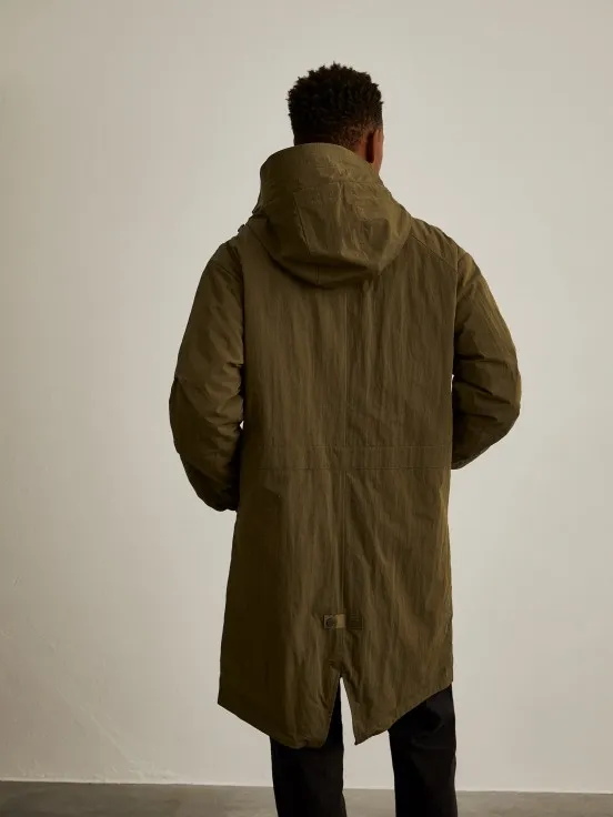 Hooded parka