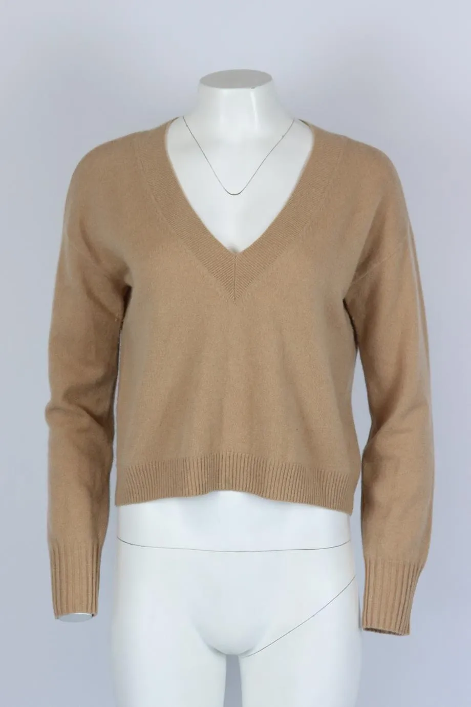 INTERMIX Small Cropped Cashmere Sweater